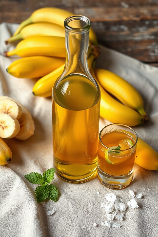 banana liqueur preparation instructions