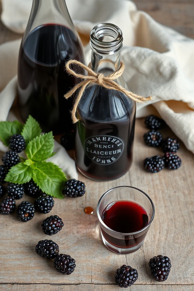 blackberry liqueur preparation guide