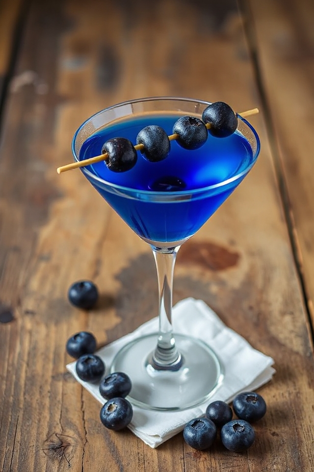 blueberry flavored cocktail recipe