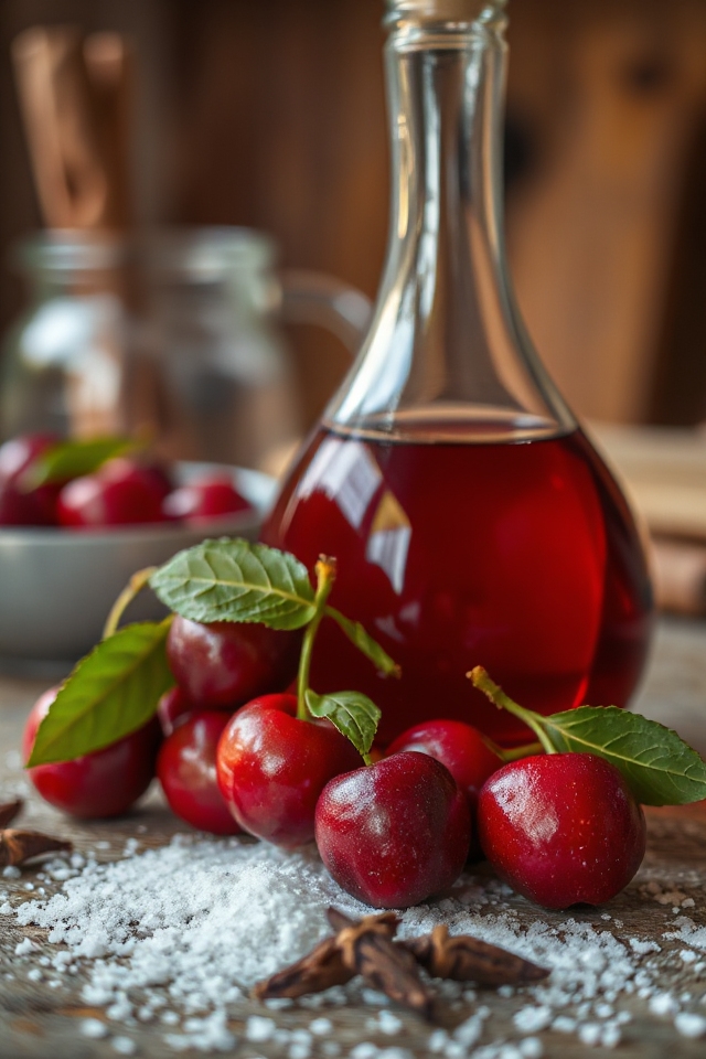 cherry brandy making process
