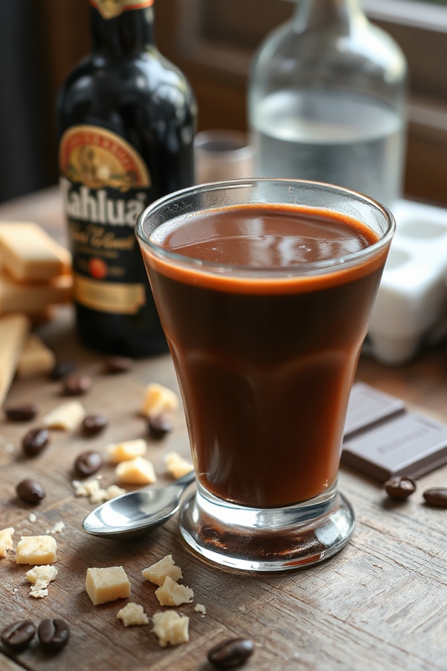 chocolate liqueur preparation instructions