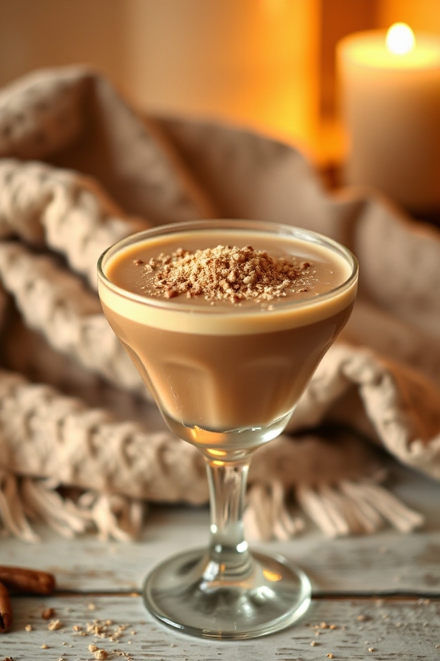 creamy brandy alexander delight