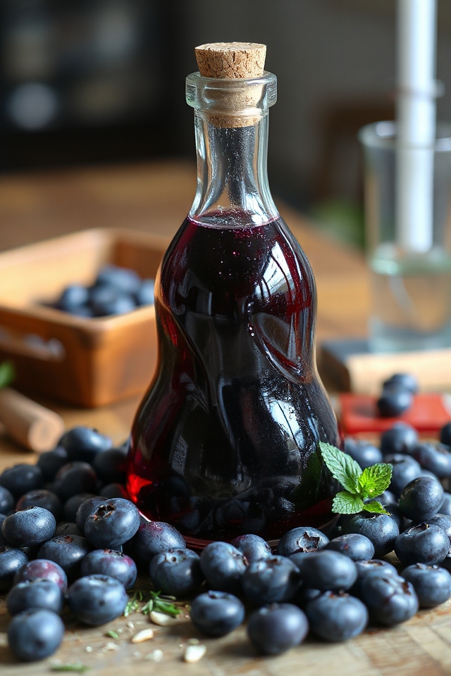 homemade blueberry liqueur recipe