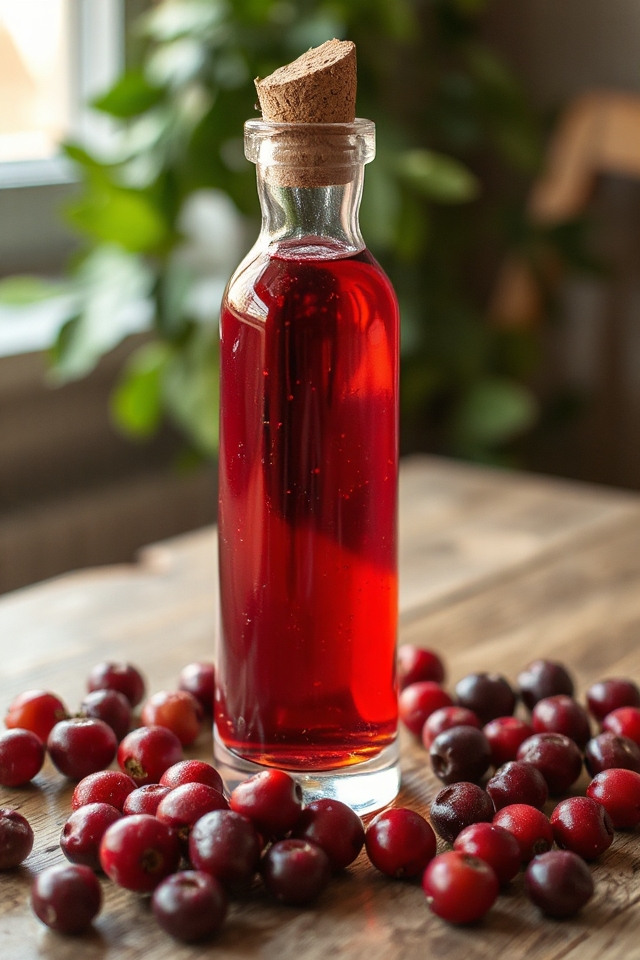 homemade cranberry liqueur recipe