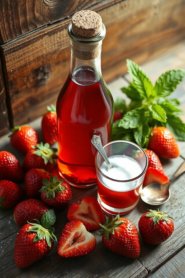 homemade strawberry liqueur recipe
