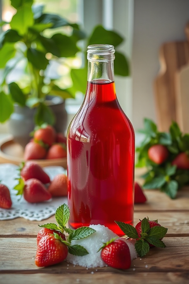 homemade strawberry liqueur recipe