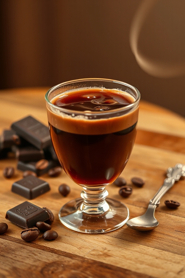 make your own chocolate liqueur