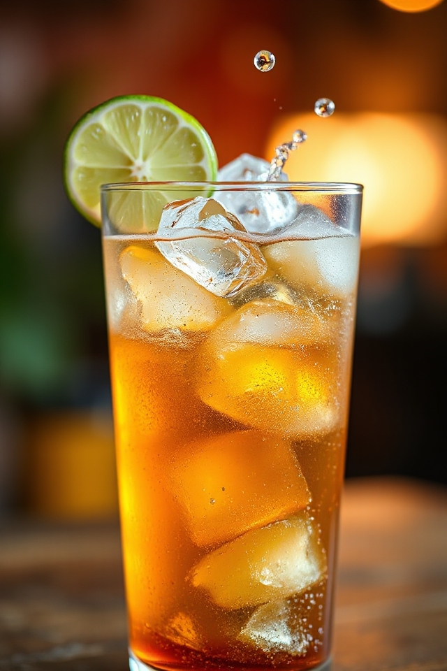 mix pour garnish enjoy