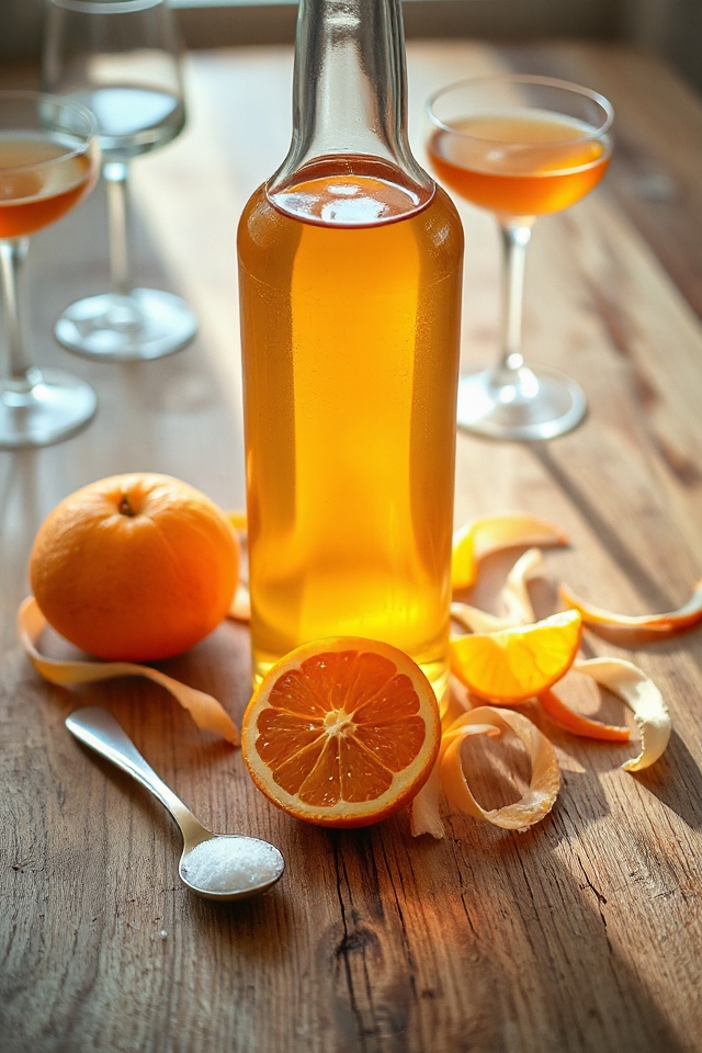 orange flavored vodka preparation instructions
