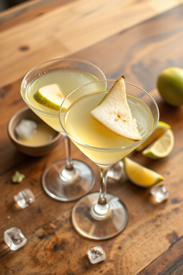 pear martini cocktail recipe
