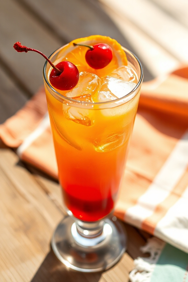 tequila sunrise cocktail recipe