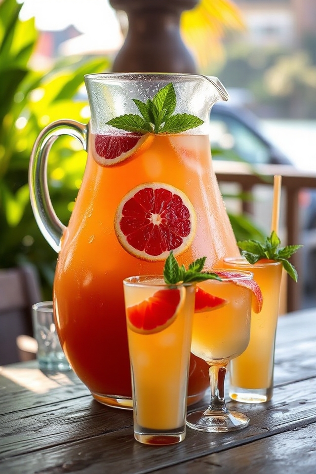 tropical rum punch recipe