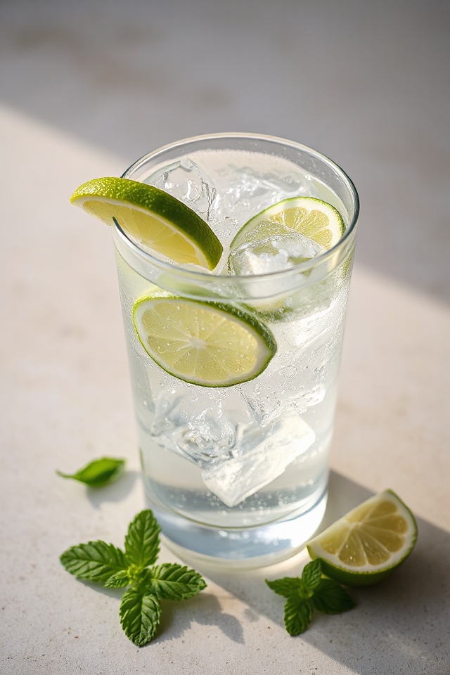 vodka and tonic drink