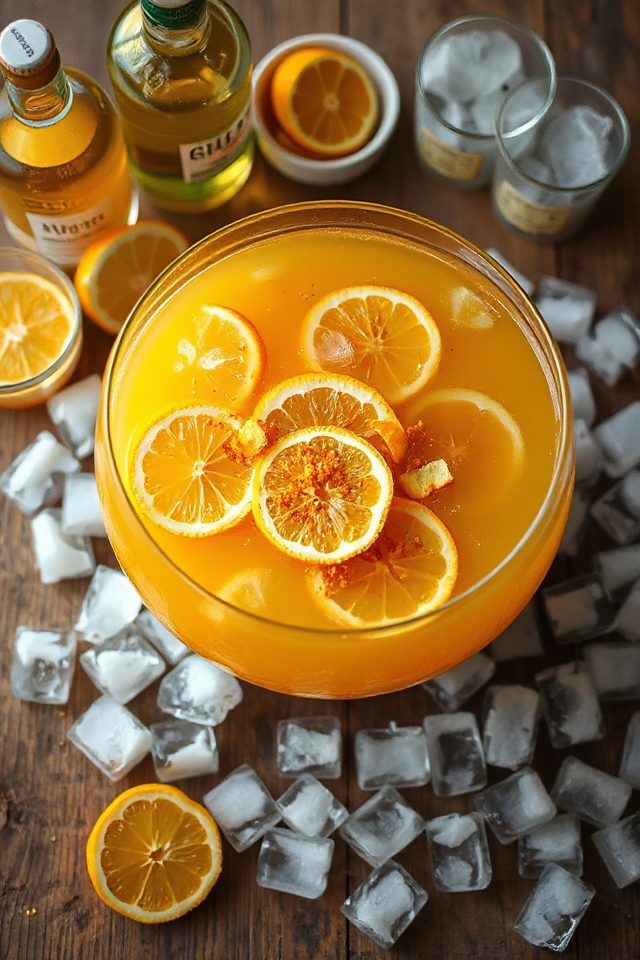 whiskey punch mixing instructions
